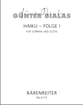 Haiku Folge 1 for Soprano and Flute Vocal Solo & Collections sheet music cover
